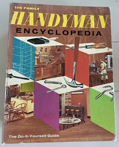 The Family Handyman Encyclopedia Do-IT-Yourself Guide 1963 Hardcover Many Pics - Imagen 1 de 15