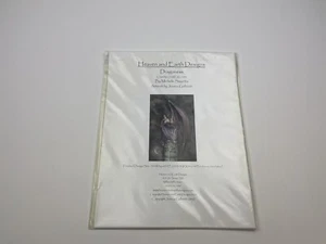 Heaven And Earth Designs Cross Stitch Pattern Dragoness By Michele Sayetta 1P - Picture 1 of 3