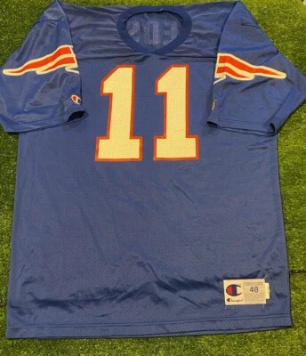 Camiseta De Colección New England Patriots Para Hombre Extra Grande Drew Bledsoe Campeón Años 90 L Foto 1 de 4