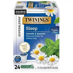 Té Twinings Sleep (Formalmente Nightly Calm Herbal) 24 a 144 tazas Keurig K - Imagen 1 de 7
