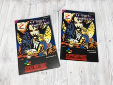 Notice SNES / Booklet : Castlevania Vampire's Kiss [EUR]