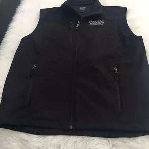 Team Hendrick Automotive Group Black Vest Jacket L NWOT New oobe Motorsports - Picture 1 of 12
