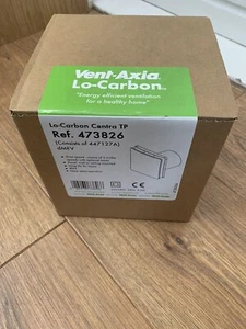 Vent-Axia 473826 Lo-Carbon TP Ventilador de Doble Velocidad 220-240V 50Hz 5.5W NUEVO - Imagen 1 de 3