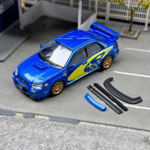 Modellino auto Furuya scala 1/64 Subaru Impreza WRX STI VIII 8 pressofuso nuovo con scatola - Foto 1 di 7