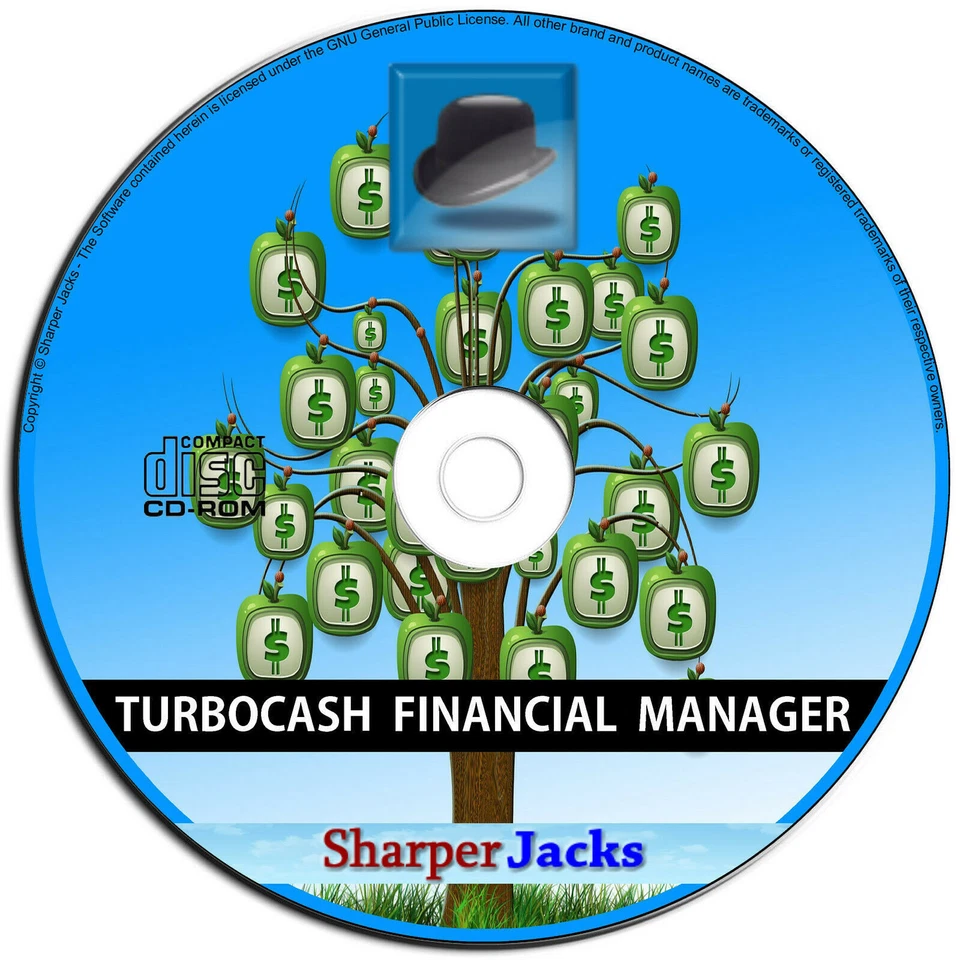 NEW & Fast Ship! TurboCASH Accounting / Bookkeeping / Finances Software PC Disc - Image 1 of 4