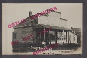 Clam Falls WISCONSIN RPPC c1910 GENERAL STORE Post Office nr Siren Cumberland - Picture 1 of 2