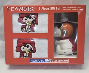 Rare Vintage Peanuts 50th Celebration Snoopy 3 Piece Gift Set - Jay Franco - NIB - Picture 1 of 6