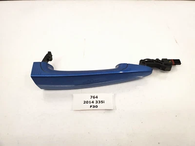 ✅ Manija de puerta de pasajero delantero azul OEM BMW F30 F33 F22 M2 M3 M4 COMFORT ACCESS Foto 1 de 4