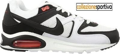 SCARPE NIKE AIR MAX COMMAND - 629993-103 col. bianco/nero/rosso