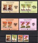 Südkorea 1996 Set Pilze/Schmetterlinge (Michel 1897/00+Bl. 623/26) postfrisch