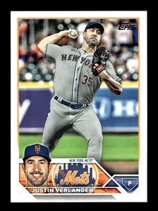 2023 Topps Series 2 Justin Verlander #424 New York Mets - Picture 1 of 2