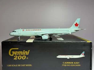 Gemini Jets 1:200 Air Canada Airbus A321-200 C-GITU Mint Green G2ACA009 - Picture 1 of 2