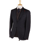 Nwt $2995 Isaia 'Tenero' Gray-Black Check Wool Sport Coat Slim 40 R (Eu 50)