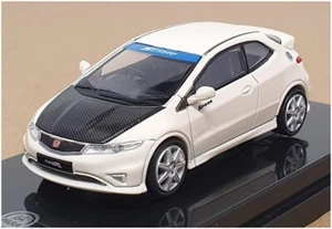 Paragon 1/64 Scale PA-65398 - 2007 Honda Civic FN2 Type R - White/Carbon Hood - Picture 1 of 5