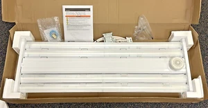 NEW Metalux 4' LED High Bay Light Fixture 120-277V 60K Lumen 5000K Motion Sensor - Picture 1 of 12
