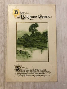 Vintage Best Birthday Wishes Postcard Series 959 Early 1900s PC56 - Picture 1 of 10