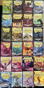 Lot 5 new 100 ct pk Dragon Shield Matte Deck Sleeves Protectors Pick the Colors - Picture 1 of 3