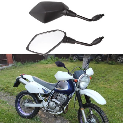 For Suzuki DRZ400 DRZ400S DRZ400SM DR350 DR200 Motorcycle Rearview Side Mirrors Foto 1 de 4