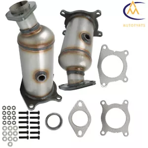 2PCS Front & Rear Catalytic Converter Set For Ford Edge 3.5L 2007 2008 2009 2010 - Picture 1 of 14