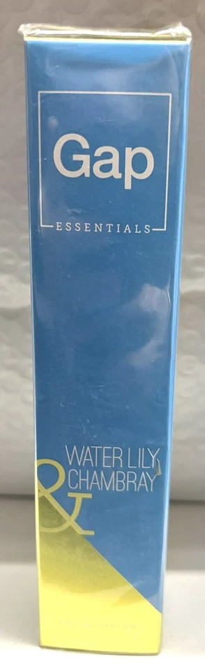 GAP Essentials Waterlily & Chambray Mujer 3.4 OZ Eau de Parfum Spray Nuevo Foto 1 de 1