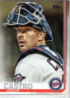 2019 Topps #406 Jason Castro Minnesota Twins - Image 1 of 2