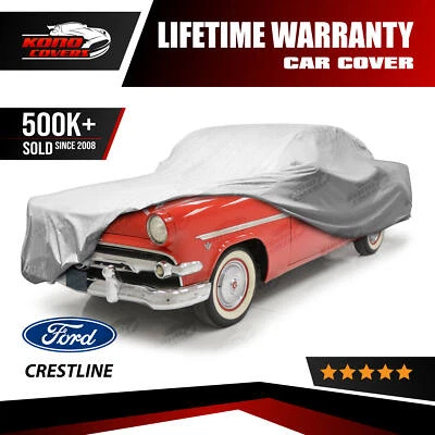 Cubierta de coche Ford Crestline 4 capas impermeable 1950 1951 1952 1953 1954 Foto 1 de 4