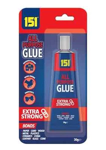 ALL PURPOSE GLUE STRONG CLEAR ADHESIVE HOME DIY BOND REPAIR CRAFT MODEL MAKING - Picture 1 of 1
