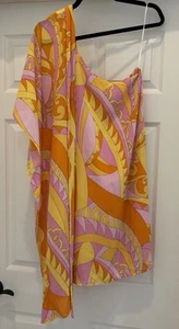 Show Me Your Mumu Trish One Shoulder Mini Dress M NWT - Picture 1 of 8
