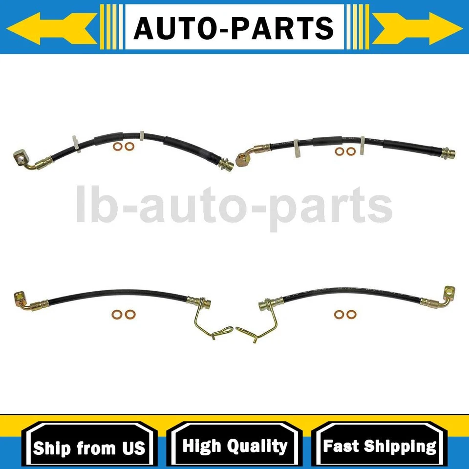 Manguera de freno delantera trasera Dorman 4x para Dodge Nitro 2009 2010 2011 3,7 L Foto 1 de 4