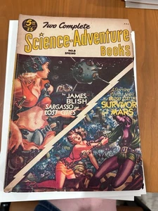 Science-Adventure Books No. 8 Spring – James Blish Sargasso of Lost Cities - Picture 1 of 8