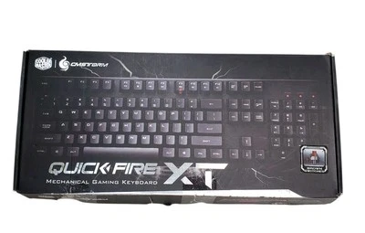 Teclado mecánico para juegos Open Box CM Storm QUICK FIRE XT USB con cable PROBADO ** Foto 1 de 4