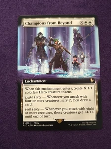 MTG Champions from Beyond (Extended Art) Normal NM Commander: FIC - Foto 1 di 1