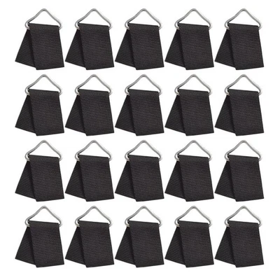  20 set di anelli di trampolino in metallo Triamgle Triamgle Fibbie per - Image 1 of 4