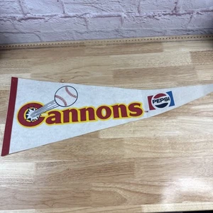 Rare CALGARY CANNONS PCL Baseball Vintage Pennant 24” - Picture 1 of 6