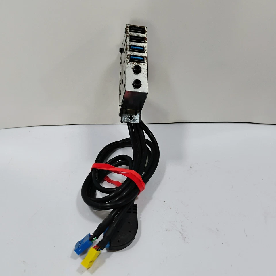 HP Prodesk 400 405 G1 MT Desktop Front Bezel USB/Audio 724103-001 P1-724094 - Image 1 of 4