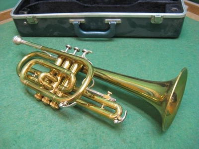 Corneta Bach Bundy 1970 - Reacondicionada - Estuche Rígido y Boquilla Bach 7C Foto 1 de 4