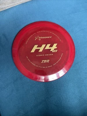 Prodigy Disc Golf 750 H4V2 Distance Driver 10/5/-2/1.5 Red 171g - Image 1 of 4