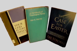 Lot 3) Vintage Christian PB 'Case for Easter, Your God is too Small, Terms E9 - Picture 1 of 2