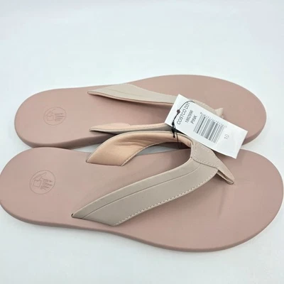 New Body Glove Women's Flip Flops Pink Sandals Comfort Padded Size 10 M NWT - Image 1 of 4