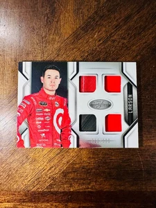 Kyle Larson Serial #/ Relic QUAD 2016 Panini Certified Materials #CM-KL  NASCAR - Picture 1 of 2