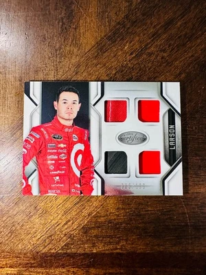 Kyle Larson Serial #/ Relic QUAD 2016 Panini Certified Materials #CM-KL  NASCAR - Image 1 of 2