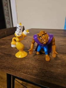RARE 1998 Lumiere & Beast 4" McDonald's Action Figure Beauty and the Beast - Picture 1 of 2