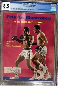 CGC 8.5 2/6/67 Cassius Clay Classic Cover Of Sports Illustrated RARE HIGH GRADE - Picture 1 of 2