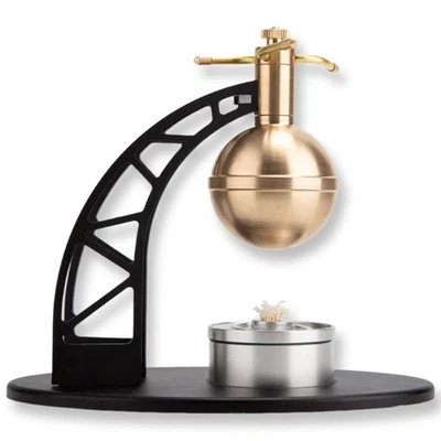 Hero's Engine Bladeless Radial Mini Steam Ball Model Aeolipile Engine - Image 1 of 4