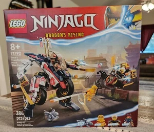 NINJAGO LEGO 71792 Sora's Transforming Mech Bike Racer Building kit 384 Pcs - Picture 1 of 4