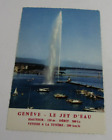 VTG Postcard Geneve - Le Jet D'Eau Fountain Switzerland