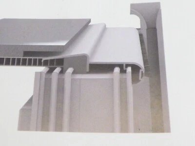 "6,50€/m" 2x1m Abrollleiste mit Dichtlippe Fenster Türen Abrollleisten Traverse - Bild 1 von 4