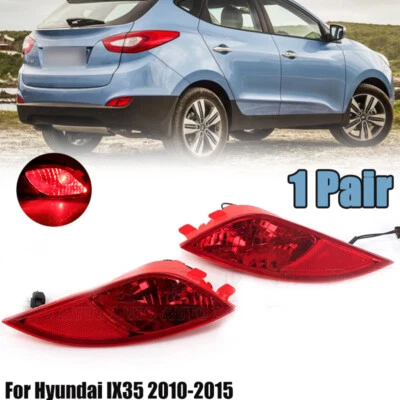 1 Pair Rear Brake Light Tail Reflector Lamp For Hyundai IX35 2010-2015 — 第 1/4 张图片