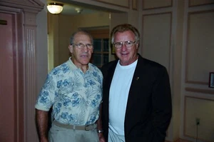 BRUNO SAMMARTINO & NICK BOCKWINKEL VINTAGE 8x10 COLOR PHOTO ROH ECW WWF AEW WWE - Picture 1 of 1
