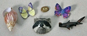 Six (6) Animal Refrigerator Magnets - Picture 1 of 11